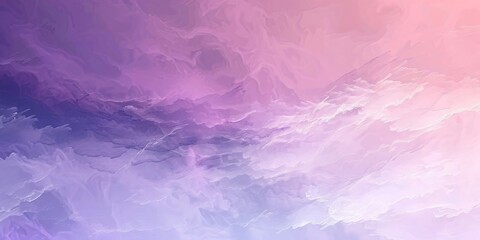 Sticker - a gradient background of purples and whites, vibrant, soft