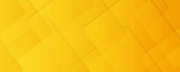 Poster - Abstract modern orange and yellow pattern geometric luxury gradient line background random square shape design. 3d shadow effects, modern design template background. layered geometric triangle shapes.