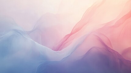 Aufkleber - Detailed shot of a minimalist abstract background with soft, muted colors and gentle gradients, evoking a sense of calm and simplicity.