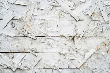 Abstract background of white plywood texture created with generative AI