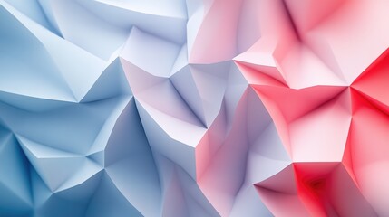 Poster - 3D Abstract Geometric Background and Wallpaper Image created without the use of AI software