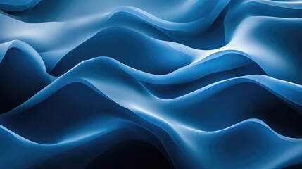 Poster - Abstract blue gradient wallpaper background