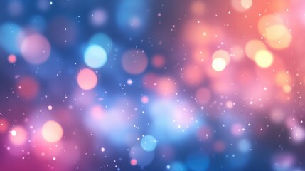 Poster - Abstract Bokeh Light Background Blurred backdrop featuring soft bokeh lighting effects