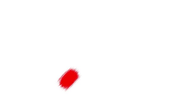 Animation of Cross mark, X mark. Check and Uncheck. True or false icon concept