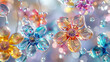 © Fidapus - colorful glass flowers