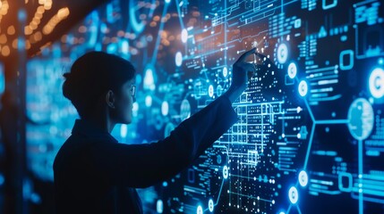 Incident management, business technology concept. Operational excellence in IT operations. Process of efficiently identifying, diagnosing and resolving unexpected problems that occur in IT systems.