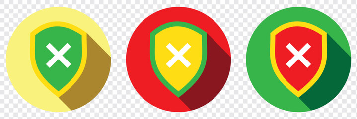 Poster - medieval shield of knight with cross. design elements. vector. eps 10.