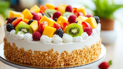 Wall Mural - Delicious Fruit Cake