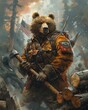 © Оля Ангельчева - lumberjack bear