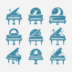 Poster - Piano Collection Logo