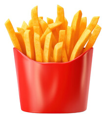 Sticker - PNG Ketchup fries food white background.