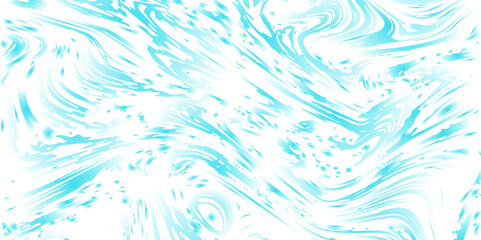 Wall Mural - abstract pattern white and blue marble texture and background. liquify swirl blue and white color ar
