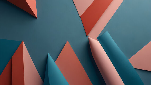 Pink blue colored paper background

