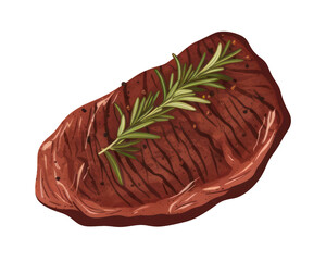 Canvas Print - PNG Steak meat food freshness.