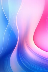 Wall Mural - Abstract Blue Pink Gradient Background - Minimalist Design