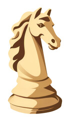 Sticker - PNG Horse chess piece representation creativity chessboard.