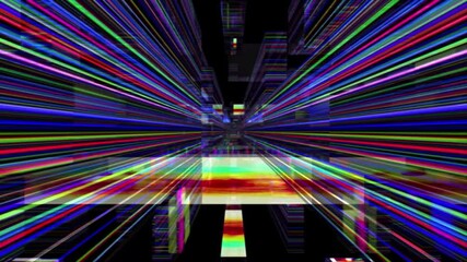 Wall Mural - vibrant digital data stream in motion