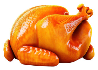 Sticker - PNG Animal turkey roast food.