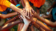 © Giovanna - Diverse groups, people of different ethnicities, genders, ages, and inclusive representations, 4k, realism.