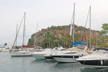 Wall Mural - 	
La Herradura harbour in Andalucia, Spain	