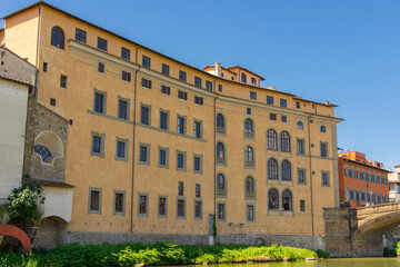 view of the architecture of the beautiful city of florence in italy