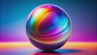 © sarinya - Abstract gradient sphere in various colors for artistic background or design element, abstract, gradient, sphere, colorful,digital