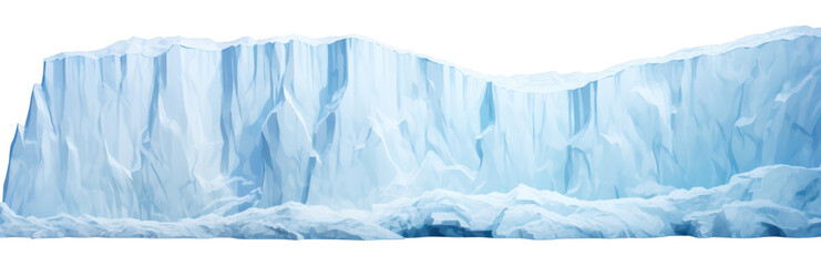 Wall Mural - PNG Landscape blue ice cliff mountain outdoors iceberg.