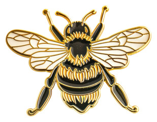 Sticker - Elegant bee enamel pin