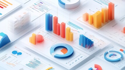 Sticker - Modern visualization of brand positioning and differentiation strategies highlighting value proposition competitive advantage and market segmentation with clean sleek graphics