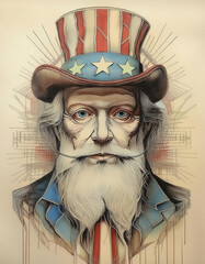 Canvas Print - Uncle Sam 57