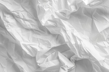 Aufkleber - A close-up shot of a blank white sheet of paper, suitable for use in presentations or as a background element