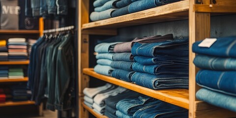 denim textile store