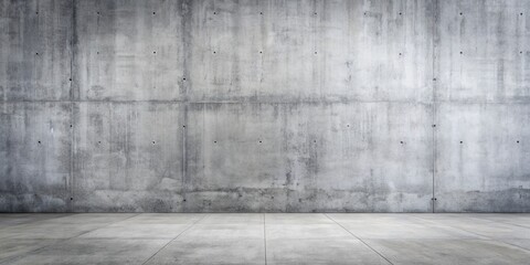 Wall Mural - panoramic, old, urban, rough, close-up, weathered, rough, backdrop,abstract, concrete, roughness, grey, pattern, material, Abstract background from grey concrete wall texture Panoramic