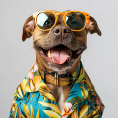 Sticker - dog with sunglasses