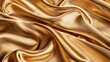 © @_ greta - Golden Satin Draped Fabric