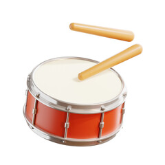 Snare Drum 3D Illustration