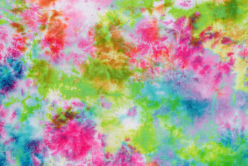 Wall Mural - tie dye pattern abstract background.