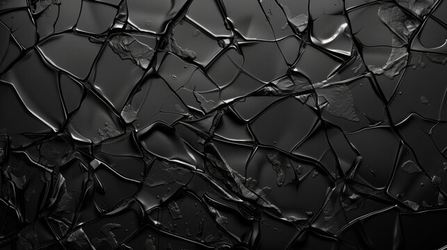 Futuristic black 3d background.Technological dark banner.Modern backing for your projects