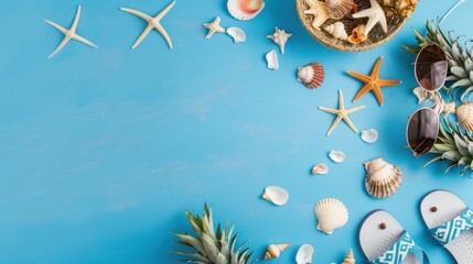 Canvas Print - Summer Vacation Essentials