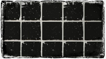 Poster - Grunge black texture