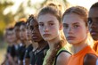 © LimeSky - Teenage runners prepared for race start