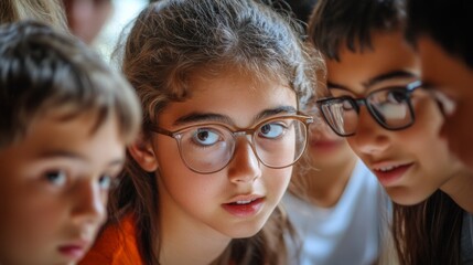 Canvas Print - Curious Children.