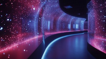 Neon Star Tunnel.