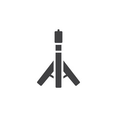 Wall Mural - Tripod stand vector icon