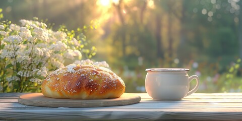 Wall Mural - cup of tea