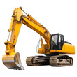 © ryanbagoez - excavator isolated on white background