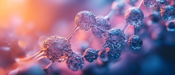 Poster - Detailed Microscopic Surface Science Interactions at the Nanoscale Photography Concept with Copy Space for Text