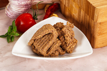 Poster - Liver Pate spread in the bowl