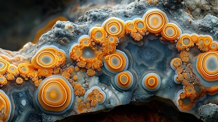 Aufkleber - Ocean jasper from Indonesiajasper stone from Indonesia which at first glance is similar to ocean jasper from Madagascar : Generative AI