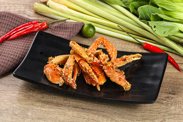 Poster - Delicous steamed Spider crab Claws